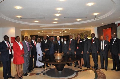 Corporate Governance Training: Facilitator and CEO Global Governance Limited, Mr. Chris Pierce, flanked by members of the Board of Directors of United Bank for Africa Plc, during the Corporate Governance Training, organised by UBA Academy in conjunction with Euromoney, held in Lagos recently.